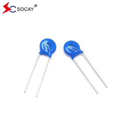 10D-serie Metaloxide Varistor 10D820K / 10D820KJ Ф10mm 135VC Nominale vermogen 0.4W