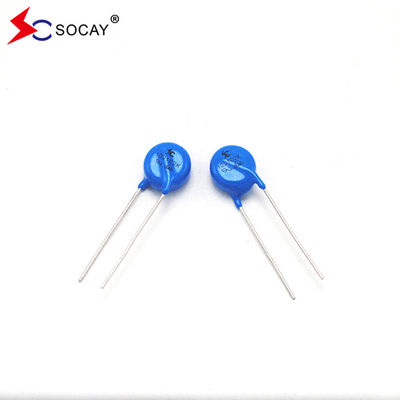 10D-serie Metaloxide Varistor 10D820K / 10D820KJ Ф10mm 135VC Nominale vermogen 0.4W