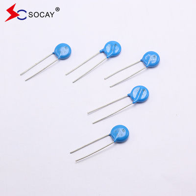 10D-serie Metaloxide Varistor 10D820K / 10D820KJ Ф10mm 135VC Nominale vermogen 0.4W