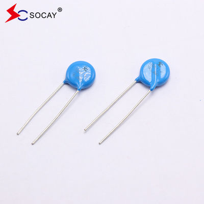 10D-serie Metaloxide Varistor 10D820K / 10D820KJ Ф10mm 135VC Nominale vermogen 0.4W