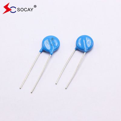 10D-serie Metaloxide Varistor 10D820K / 10D820KJ Ф10mm 135VC Nominale vermogen 0.4W
