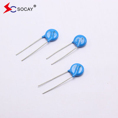 10D-serie Metaloxide Varistor 10D820K / 10D820KJ Ф10mm 135VC Nominale vermogen 0.4W