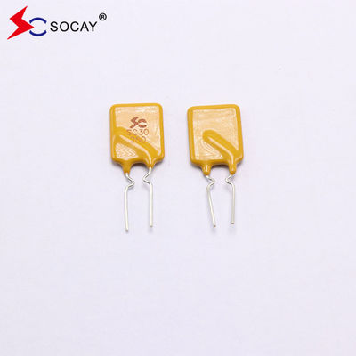 SC30-250SW0D 2.5A PPTC resettable fuse Maximale spanning 30Vdc UL94V-0