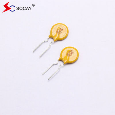 Radial Lead PPTC Resetable Fuse SC60-090CW0D I Hold 0.9A Maximale spanning 60Vdc