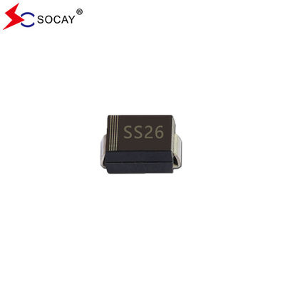 SOCAY 60VRRM Schottky Diode SS26B Oppervlakte Mount Schottky Barrier Rectifiers