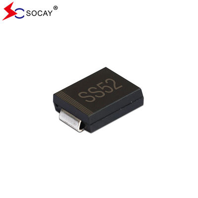 Oppervlakte Mount Schottky Barrier Rectifiers SS52C~SS520C 20VRRM DO-214AB Pakket