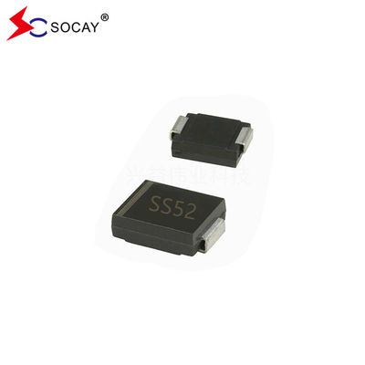Oppervlakte Mount Schottky Barrier Rectifiers SS52C~SS520C 20VRRM DO-214AB Pakket