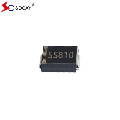 100VRRM Oppervlakte Mount Schottky Barrier Diode SS810C 70VRMS Spanning SMC Package
