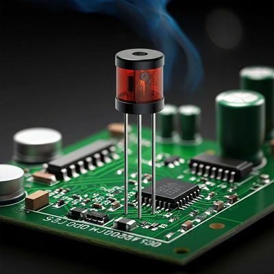 0.05A-2.5A Radiële PPTC-herstelbare zekeringen met radiële lood voor overstromings- en kortsluitingsbescherming