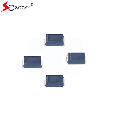 Maximale DC-blokkeringsspanning 100 V Schottky-barrierdiode laag vermogenverlies SMA-pakket