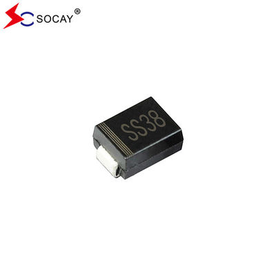 Socay 3A Surge Current SS38B Schottky Barrier Rectifiers DO-214AA(SMB) Pakket