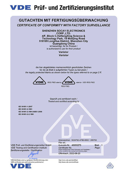 China Shenzhen Socay Electronics Co., Ltd. certificaten