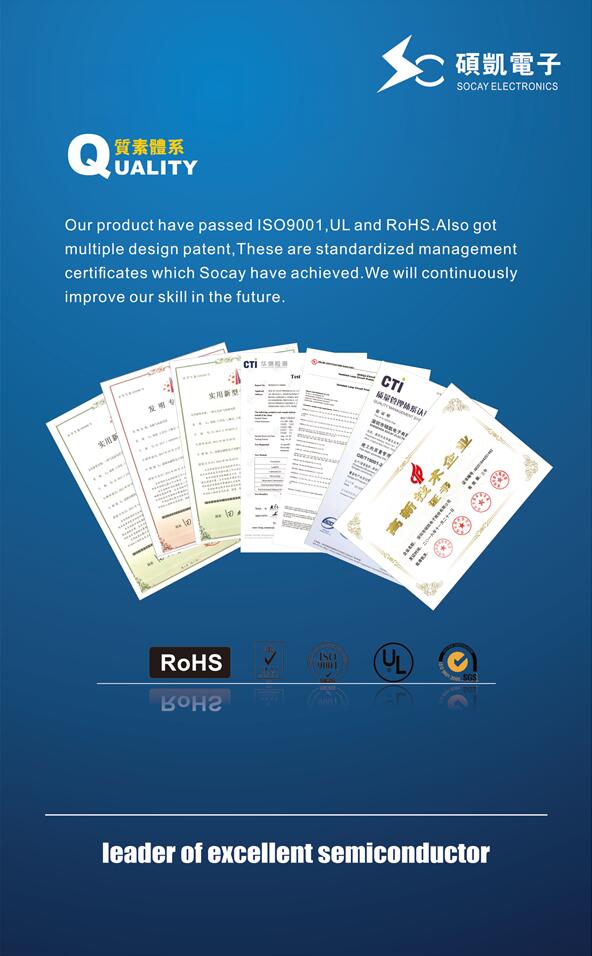 Shenzhen Socay Electronics Co., Ltd. Kwaliteitscontrole